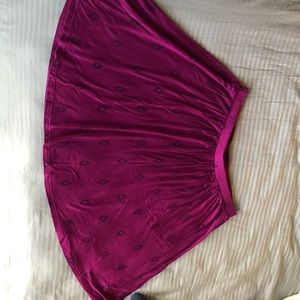 Purple Old Navy knee-length skirt